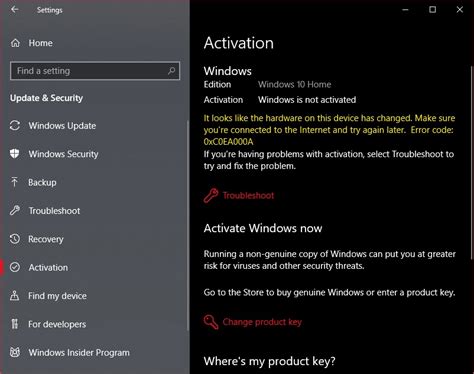 Activate windows even though it is